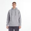 Erkek Gri Bol Kesimli Kapüşonlu Sweatshirt'ü
